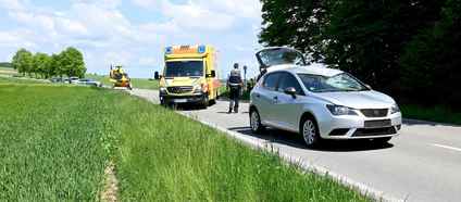 Blaubeuren: Radfahrer übersieht Auto und wird schwer verletzt
